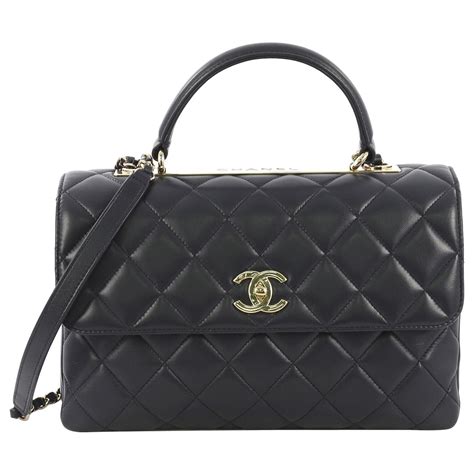 chanel quilted bag squashed|CHANEL Lambskin Quilted Medium Trendy CC Bowling Bag.